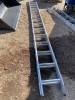 26' aluminum Extension ladder, A55 - 2