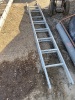 14' aluminum Extension ladder, A55