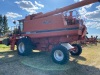 CaseIH 1680 Axle Flow sp Combine w/1015 pick-up header, Seed Saver, new drives tires, **NEEDS bottom sieves**, 4100hrs showing, s/nX18555Y, A35 - 4