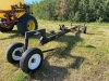 Elmer's s/a header transport w/Marc's front caster hitch dolly, never been on Hwy, tires as new 225/75/15, originally set up for Rigid header but altered for MacDon - 2