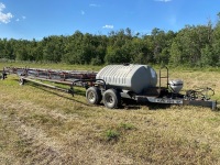 84' Flexicoil 62 PT Sprayer w/800 gal poly tank w/windscreens, s/nG013339, A42 (NO PUMP)