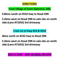 Directions to sale site