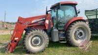 CaseIH MXU 125 MFWD w/CaseIH LX156 loader