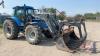 Landini Legend 160 Delta Shift MFWD tractor w/Quicke Q980 loader , 5733hrs showing s/nSHMLM44133 - 4