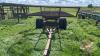 30ft s/a bale trailer w/single axle steering dolly - 2