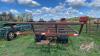 30ft s/a bale trailer w/single axle steering dolly - 5