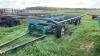 25ft t/a bale trailer w/single axle steering dolly - 4