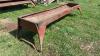 10ft Cypress Ind metal feed trough - 2