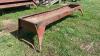 10ft Cypress Ind metal feed trough - 2