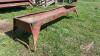 10ft Cypress Ind metal feed trough - 2