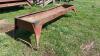 10ft Cypress Ind metal feed trough - 2