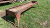 10ft Cypress Ind metal feed trough - 3
