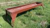 10ft Cypress Ind metal feed trough (only used 1 season)