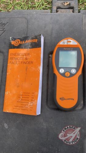 Gallagher Electric Fence Remote Control  Gallagher Remote Control Fault  Finder Repair 