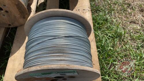 New roll of 12.5ga Galv-Hi-Ten wire 3750ft