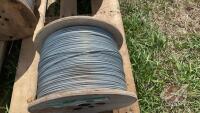 New roll of 12.5ga Galv-Hi-Ten wire 3750ft