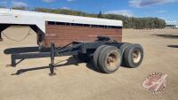 T/A Converter Dolly, 10.00-20 rubber, NO TOD-FARM USE ONLY, J46