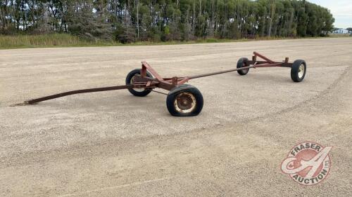 Homemade 4 wheel header transport, J36