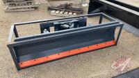 86" (NEW) TMG industrial hydraulic angle Skid Steer dozer blade J32