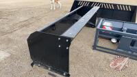 8' (NEW) Skid Steer Snow pusher, J32