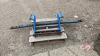 Draw bar & mount plate - off 9030 BiDi Tractor, J37 - 3