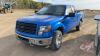 2010 Ford F150 FX4 Supercab Truck, Extended Cab, 8 cyl, Blue, 226,707 kms showing, VIN# 1FTFX1EV2AFA05621, Seller: Lonnie D Studer, Owner: Fraser Auction_________________, J50 ***TOD & KEYS*** - 2