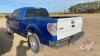 2010 Ford F150 FX4 Supercab Truck, Extended Cab, 8 cyl, Blue, 226,707 kms showing, VIN# 1FTFX1EV2AFA05621, Seller: Lonnie D Studer, Owner: Fraser Auction_________________, J50 ***TOD & KEYS*** - 5