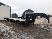 *1997 30' PJ 5th Wheel triple axel flat deck trailer, VIN#4P5GF3030V1117125, Owner: Estate of John Morrice, Seller: Fraser Auction___________