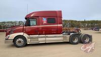 2007 Volvo Truck Tractor, Red, 1,942,665 showing, VIN# 4V4NC9KJ97N484842, FRESH SAFETY, J108, Owner: Jason R Salmon, Seller: Fraser Auction______________________ ***TOD, SAFETY, KEYS & work orders***