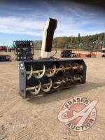 8’ Allied 3PT Snow Blower, 540 pto, hyd chute, dual augers, J64