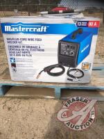 New Mastercraft Mig/Flux-Core Welder, J45