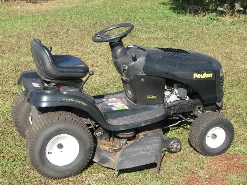 Poulan lawn tractor