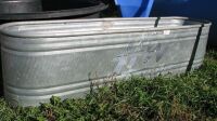 galvanized water trough approx 200-gal