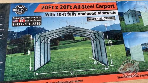 Carport enclosed 20X20