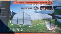 Greenhouse 12x60 clear EVA 6 mil