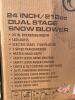 Snow Blower Gas 24inch - 2