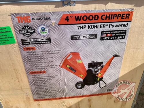 Wood chipper 7hp Kolher 4''