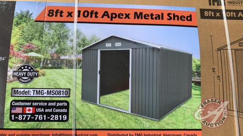 Metal Shed Apex 8x10