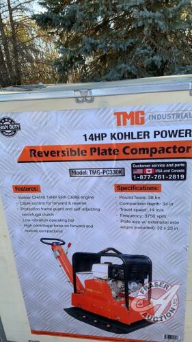 Compactor plate reversible 330K