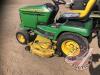 JD 345 Lawn Mower with 54" deck, power steering, 1497 showing, s/n M00345B098722, J76 ***keys & manual*** - 8