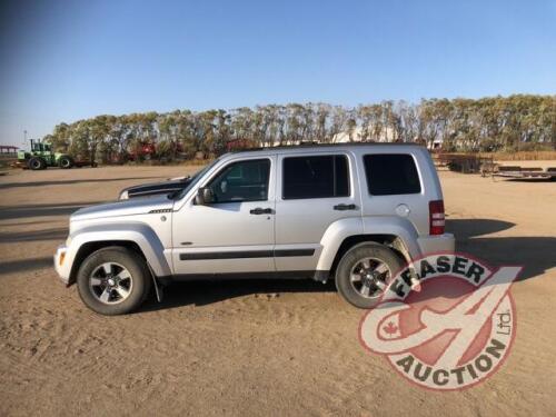 2008 Jeep Liberty Rocky Mountain Edit Sport Utility, 4 door, 322,949 kms showing, VIN# 1J8GN28K08W220385, FRESH SAFETY, J80, Owner: Della L Pearson, Seller: Fraser Auction____________________ ***TOD, SAFETY & KEYS***