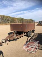 Homemade Utility Trailer, Black, VIN# Homemade, Owner: Frank H Aarts, Judy L Aarts, Seller: Fraser Auction____________________, J78 ***TOD***