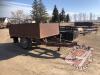 Homemade Utility Trailer, Black, VIN# Homemade, Owner: Frank H Aarts, Judy L Aarts, Seller: Fraser Auction____________________, J78 ***TOD*** - 3