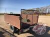 Homemade Utility Trailer, Black, VIN# Homemade, Owner: Frank H Aarts, Judy L Aarts, Seller: Fraser Auction____________________, J78 ***TOD*** - 8