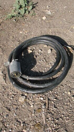 trailer plug and lead cable