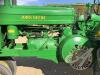 1950 Model G John Deere Tractor, no meter, hand crank s/n 42126, J89 ***keys & Hand crank & hyd plugs*** - 3