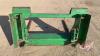 HD Shop built bale fork, off late model JD loader, J81 - 3