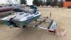 Sea Doo GTX machine, NO battery, NOT RUNNING with EZ Loader 2 place Trailer, NO TOD (AS IS) ***keys*** - 6