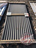 7/8" Corrugated Black Cladding, 20@94", J69