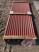 7/8" Corrugated Tile Red Cladding, 15@96", J69